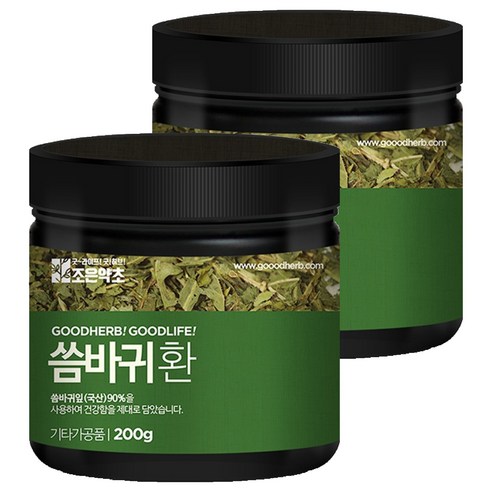 조은약초 프리미엄 씀바귀환, 2개, 200g