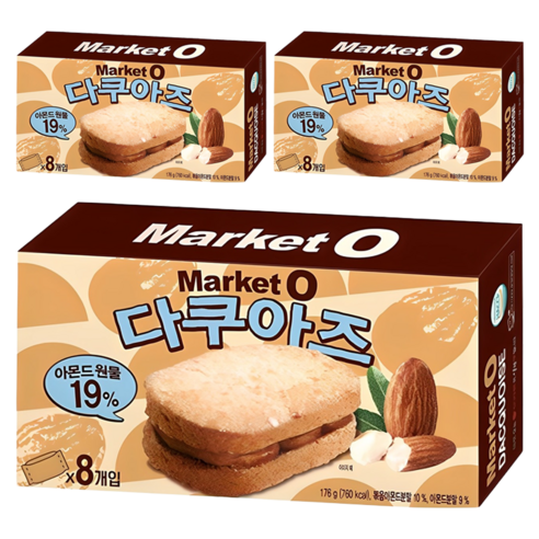 마켓오 다쿠아즈, 176g, 3개