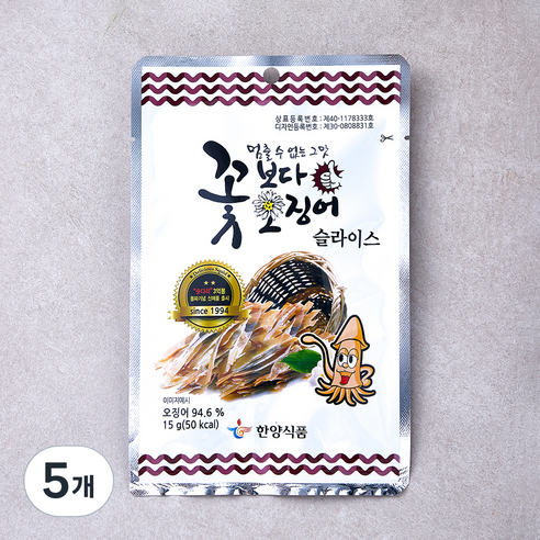 [로켓프레시] 한양식품 꽃보다 오징어 슬라이스