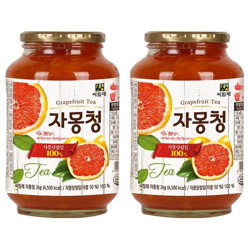 씨밀레 자몽청
