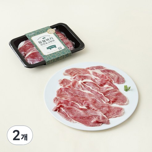 선진포크한돈 동물복지 앞다리살 불고기용 (냉장), 500g, 2팩