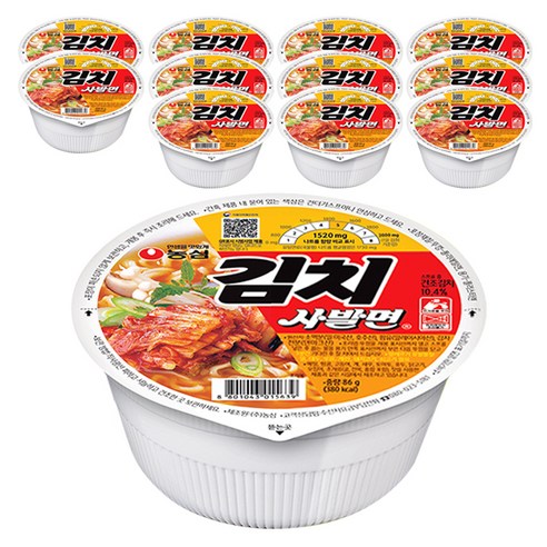 김치사발면 86g