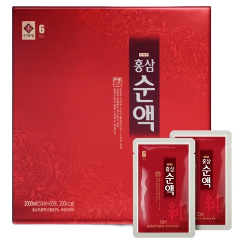 천제명홍삼 홍삼 순액 60포 + 쇼핑백, 3L, 1개