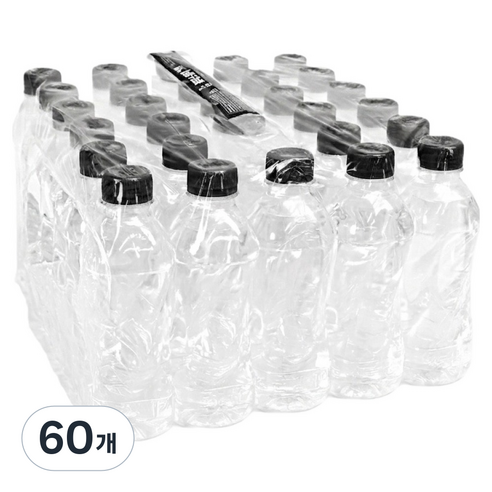 순창샘물 무라벨, 60개, 330ml