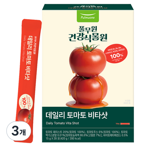 풀무원건강식물원 데일리 토마토 비타샷 28p