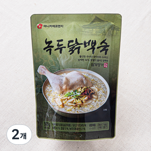 [로켓프레시] 마니커에프앤지 녹두닭백숙