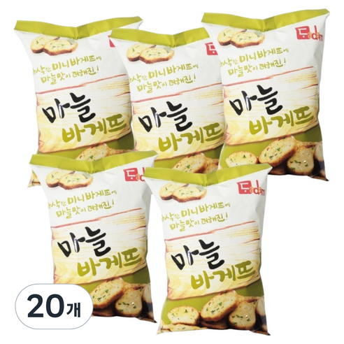 어반티라노 마늘바게뜨 과자, 20개, 90g