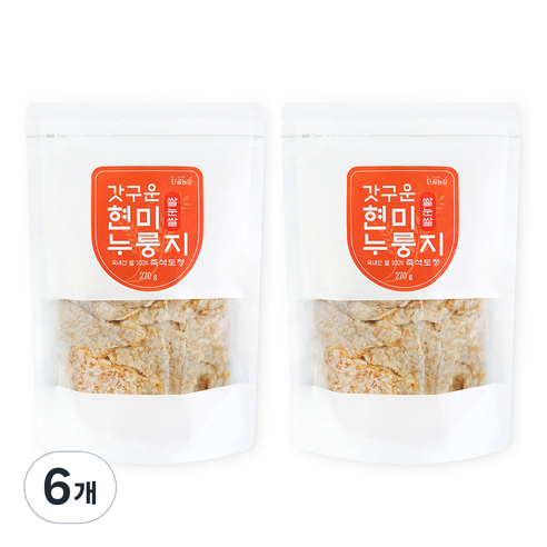 프레시데이 갓구운 쌀눈쌀 현미누룽지 지퍼형