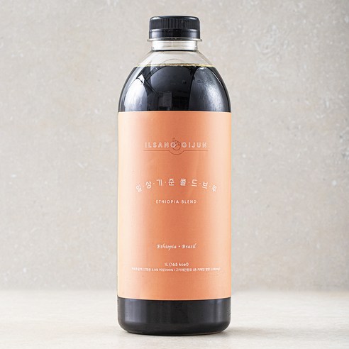 [로켓프레시] 핸디엄 일상기준 콜드브루 에티오피아 블렌드 커피, 1L, 1개