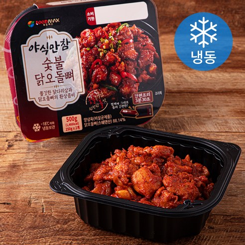 [로켓프레시] 야식만참 숯불닭오돌뼈 2입 (냉동)