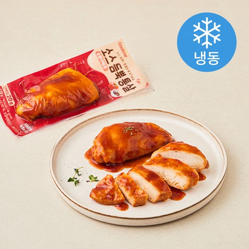 [로켓프레시] 굽네 소스 듬뿍 통살 숯불바베큐맛 (냉동)
