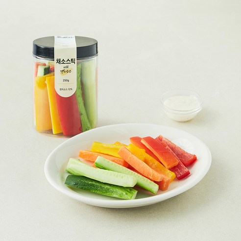 [로켓프레시] 세끼판다 판다의 채소스틱 + 랜치소스 세트 250g