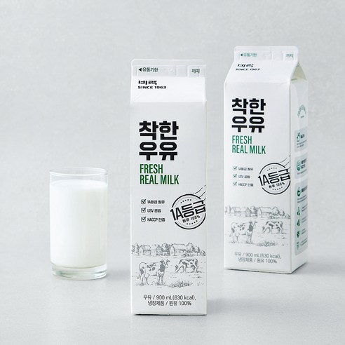 [로켓프레시] 비락 착한우유