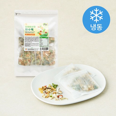[로켓프레시] 엄마애바다 엄마애손맛 채수팩 10개입, 1개, 100g