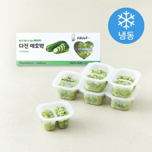 [로켓프레시] 배마마 굵게 다진 애호박 (냉동)