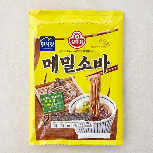 [로켓프레시] 오뚜기 메밀소바 2인분
