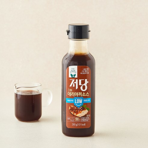 [로켓프레시] 피그인더가든 저당 데리야끼 소스, 280g, 1개