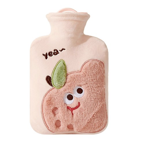토리모 보온 물주머니 찜질팩 + 극세사커버 실리콘 온수팩 보냉