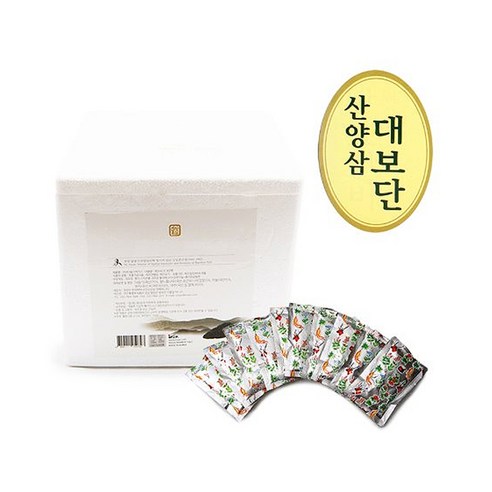 인산죽염 대보단 산양삼 유황오리 참 다슬기 진액 80ml 30팩 천연암반수 달임 산양삼대보단 맞춤생산, 1박스, 2.4L