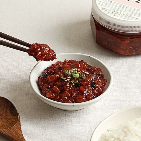 세장원 3대맛찬 비빔 낙지 다진 낙지 양념 젓갈