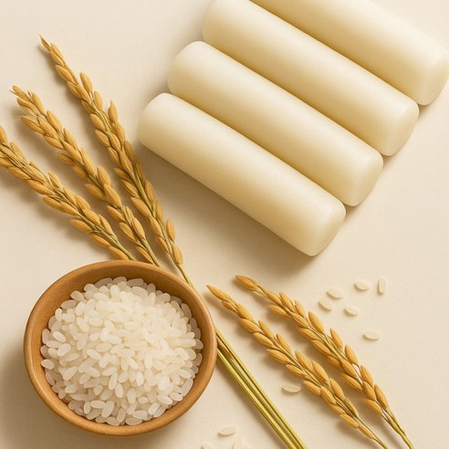 국내산 쌀로 만든 가래떡 / 외국산 아님 / 1KG, 10개