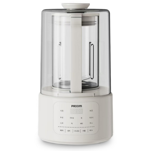 프리옴 대용량 두유제조기 자동세척 저소음 소이메이드 죽만드는기계 1500mL, SOY-1500L
