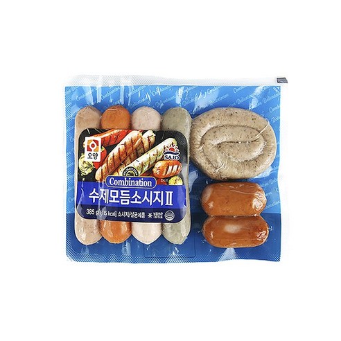 사조오양 수제모듬소시지 385g (냉동), 385g, 10개