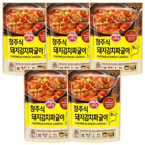 오뚜기 청주식 돼지김치짜글이