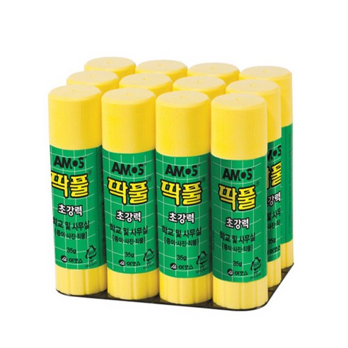 아모스 딱풀 35g (12개입) 1세트