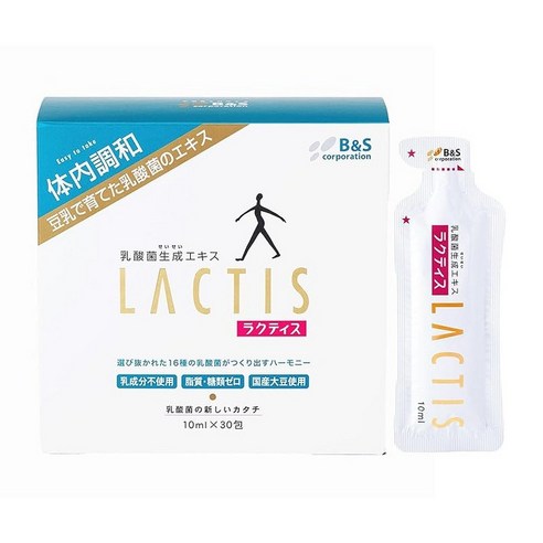 락티스 유산균 생성 추출물 10ml×30포 유산균 사프리 비피더스균