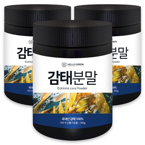 헬로우그린 국산 제주 감태 분말 가루 300g