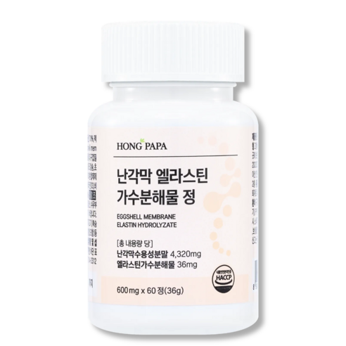 난각막 관절영양제 HACCP 홍파파, 1개, 60정