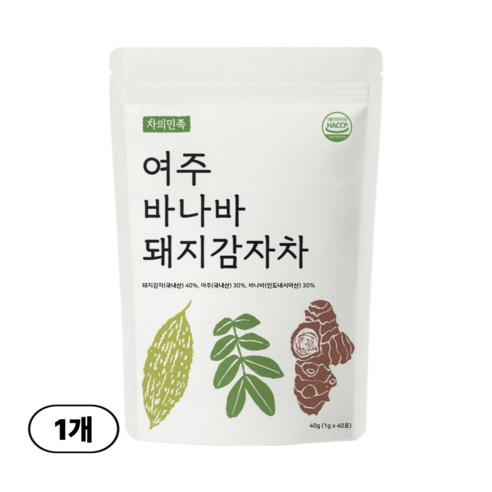 차의민족 여주 바나바 돼지감자차