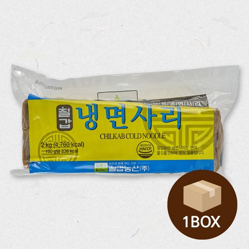 [칠갑농산] 냉면사리 2kg, 2kg, 6개