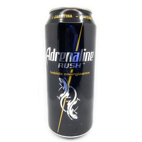 아드레날린 러시 에너지 드링크 473ml - 아드레날리나 베비다 Adrenaline Rush Energy Drink 16oz - Adrenalina bebida energizant