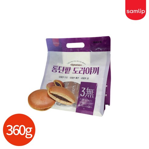 삼립 통단팥 도라야끼 360g x 4개, 4개, 360g