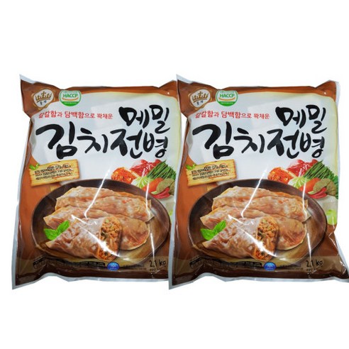 준푸드 메밀 김치전병