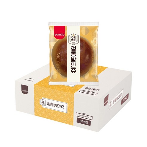 삼립 주종발효 정통밤만쥬 23g 100입, 23g, 1개