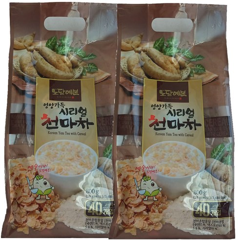 영양가득 시리얼 천마차 800g x 2봉(80T) 아침식사대용 국내산천마