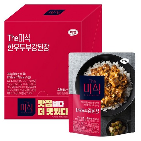 더미식 한우두부 강된장 덮밥소스