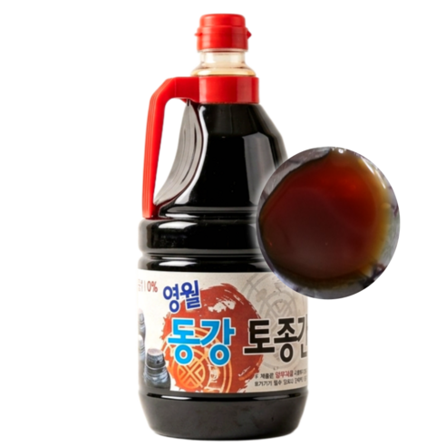 영월동강 토종 간장 1.8L 무방부제 시골 재래식 조선간장 국간장 집간장 대용량, 1개, 1.8L, 깊은맛