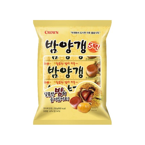 밤양갱 5p, 50gx5개, 50g, 5개