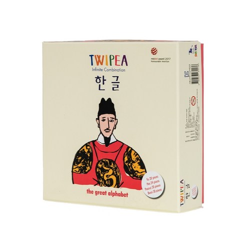 다나플레이 트위피 블록 한글 (102pcs), 1세트