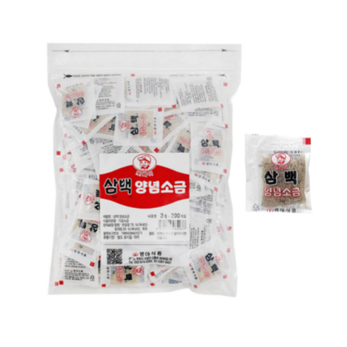 범아 뽀빠이 삼백 양념소금 (3g 200개입)