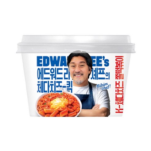 에드워드리 K-체다치즈쫄떡볶이 288g x 9개, 9개, 288g