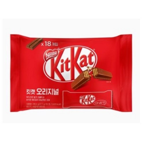네슬레 킷캣 오리지널, 318.6g, 2개
