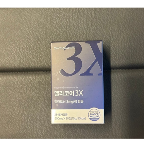 데이배리어 멜라토닌 멜라코어 3X 15g