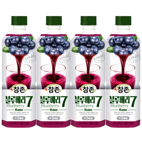 참존 블루베리7 원액 농축액 음료베이스