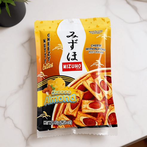 미즈호 쌀크래커 치즈아몬드 45g x 18개 아이들간식