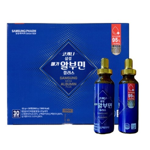 삼성제약 코케나 삼성 메가 알부민 플러스 32g x 30병